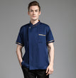 New Chef's Uniform Short Sleeve Men's Kitchen Clothes