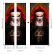 Halloween 3d Door Sticker Personality