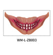Halloween Mouth Tattoo Stickers