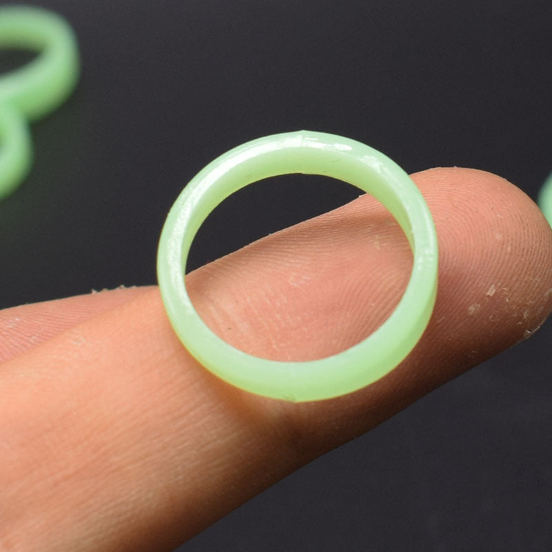 Halloween Party Ball Accessories Toys Plastic Luminous Rings