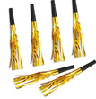 2024 New Year Decoration Golden Blowouts Speaker 65cm Rain Silk
