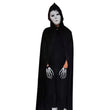 Halloween Party Grim Reaper Black Single Layer Cape