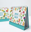 2024 English Creative Simple Desk Calendar