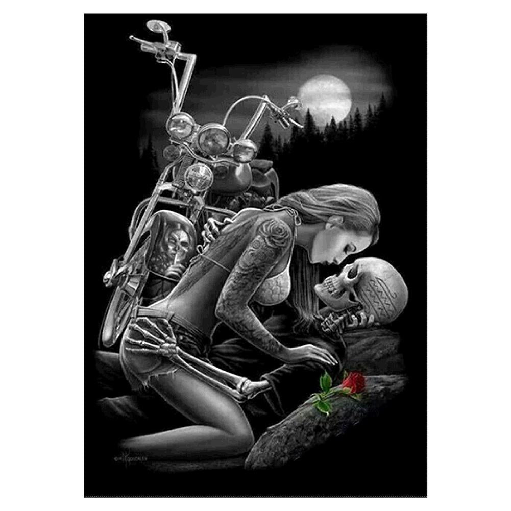 Diamond Painting Home Decoration Skull Girl Halloween