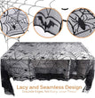 Halloween Tablecloth Bat Tablecloth Lace Spider Web