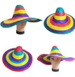 Halloween masquerade rainbow hat