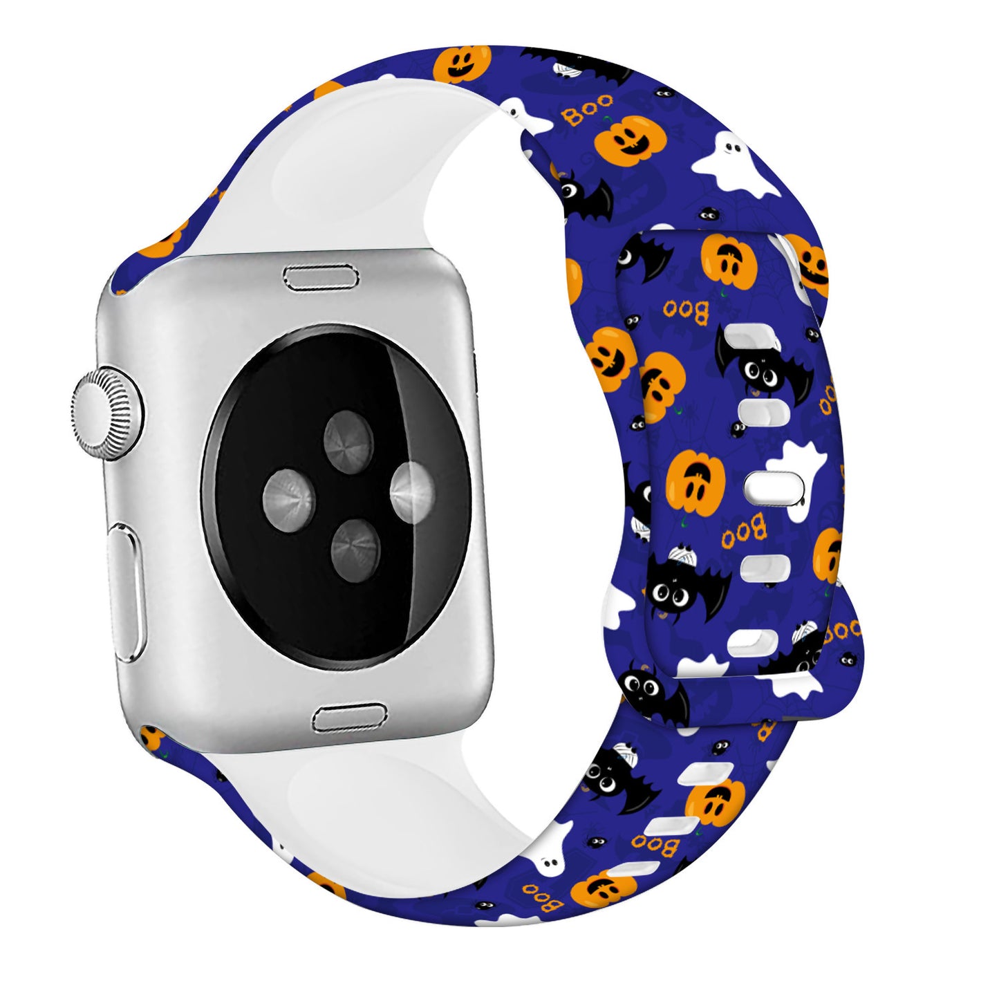 Halloween Printed Silicone Watch Strap
