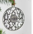 Christmas Pure Tin Christmas Tree Ornaments