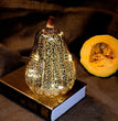 Halloween Decorative Glass Pumpkin Lantern