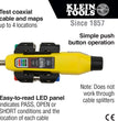 VDV512-101 Explorer 2 Coax Tester Kit, Includes Cable Tester / Wire Tracer / Coax Mapper with Remotes to Test up to 4 Locations
