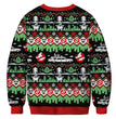 Christmas print sweater
