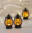 Halloween Oil Lamp Portable Pumpkin Lantern Skull Decoration
