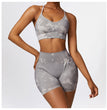 Camouflage Printing Seamless Yoga Suit