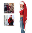 Extra long adult Christmas hat