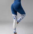 Tie-dyed Fitness For Women High Waist Hip Lift Sports Yoga Pants