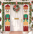 Christmas curtain couplet