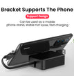 4 In 1 Retractable USB Cable Creative Macaron Type C Micro Cable For I Phone With Phone Stand Charging Data Cable Line Storage Box