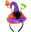 Halloween Letter Spider Witch Hat Headband Masquerade Atmosphere Props Bat Ghost Hair Accessories
