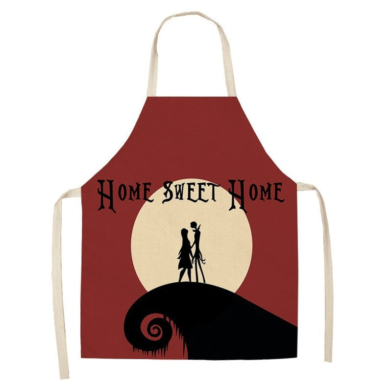 New Hot Sale Halloween Cotton And Linen Apron