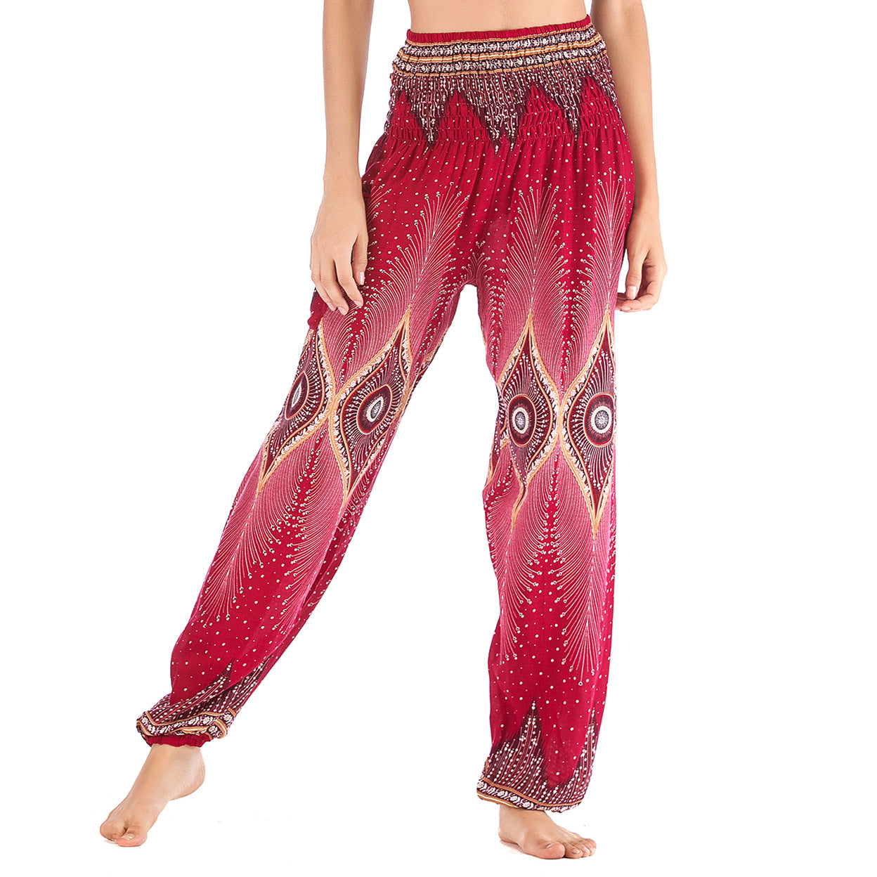 High Waist Bloomers Yoga Casual Pants