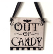 Halloween decoration hanging board