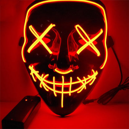 Halloween Led Mask Atmosphere Cheering Props