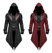 Men's New Medieval Halloween Retro Patchwork Coat