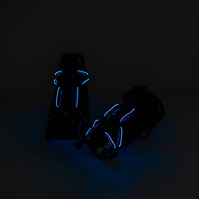 Luminous Black Manipulator Armor Wrist Guard Arm Guard