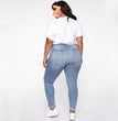 Women Clothes Ripped Plus Size Ladies Denim Pants Jeans