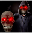Halloween Skull Movable Mouth Latex Mask Halloween Kills Mask Cosplay Scary Killer Full Face Helmet Halloween Party Costume Prop