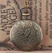 Halloween themed cartoon retro pocket watch