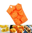 Halloween Pumpkin Cakes Silicone Mold Bald Cake Cake Chocolate Mold Jelly Mold Decorations 23 X 16.5 X 3cm