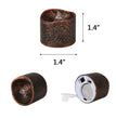 Halloween brown luminous led electronic candle
