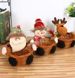 Christmas Decorations New Christmas Candy Basket Christmas Tabletop Ornaments Children's Candy Decorations