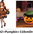 Halloween Children Costume Cosplay Witch Princess Dress