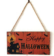 Wooden Halloween Ghost Festival Carnival Night Decoration Gift Hanging Board