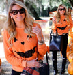 Halloween Party Pumpkin Sweater