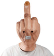 Despise The Vertical Middle Finger Mask Halloween Spoof Mask Bar DJ Spoof Mask