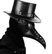 Gear Duke Halloween Gothic Black PU Beak Mask