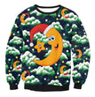 UGLY CHRISTMAS SWEATER Vacation Santa Elf Funny Womens Men Sweaters Tops Autumn Winter Clothing