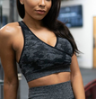 Camouflage yoga pants