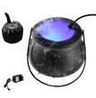 Halloween Pumpkin Smoke Witch Bucket Color Changing Lights