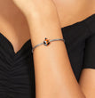 Halloween Bracelet Diy Beads S925 Sterling Silver Drip Glue Double Sided Pumpkin Skull Head Beads