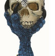 Horrible Resin Stainless Steel Design Wine Glass Horror Cup Skull Goblet Perfect Gift Skull For Lovers Halloween Theme Parties