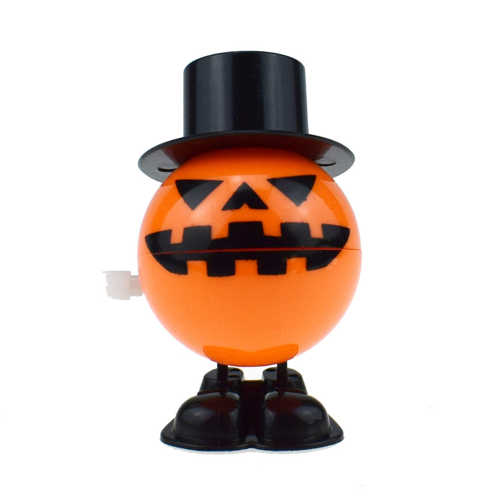 Halloween Wind Up On The Chain Jump Ghost Teeth Jumping Tooth Gift Dental Model Toy For Children Toys All Saints' Day