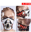Cycling Skeleton Halloween Mask Mountaineering Ski