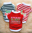 Christmas new dog clothes