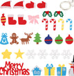 Children's DIY felt Christmas tree with lights