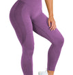 Snowflake Jacquard Seamless Yoga Workout Ankle Length Pants
