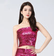 European And American Sequined Top DS Costumes